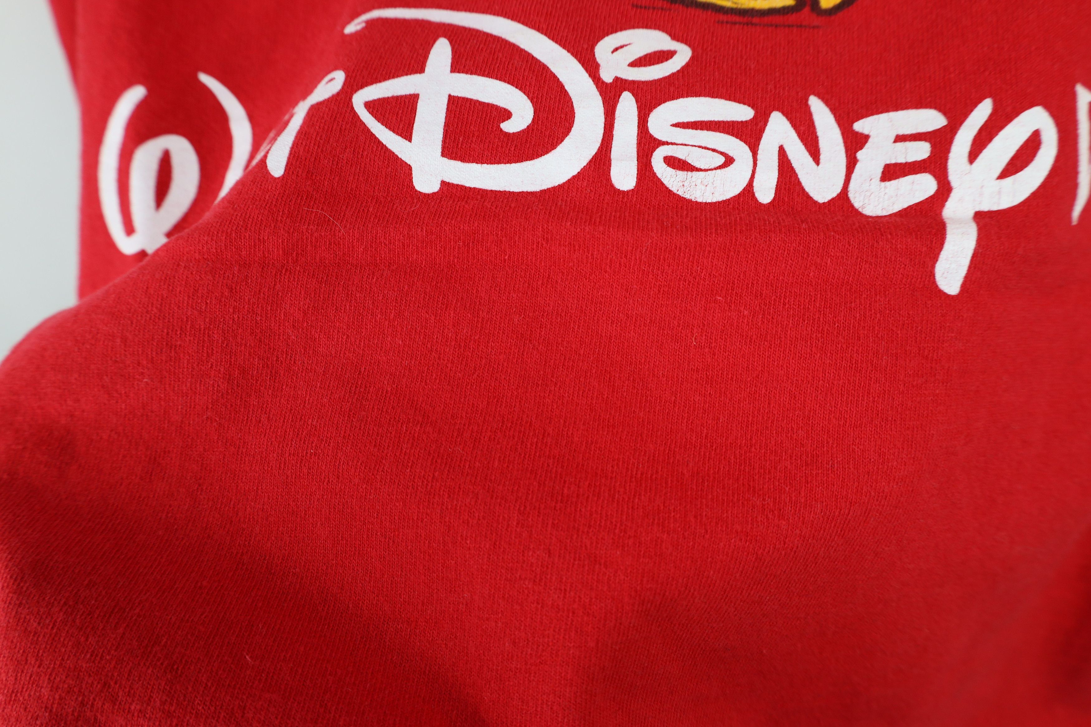 Disney × Vintage Vintage 90s Walt Disney World Spell Minnie Mouse T-Shirt Red Size M / US 6-8 / IT 42-44 - 6 Thumbnail