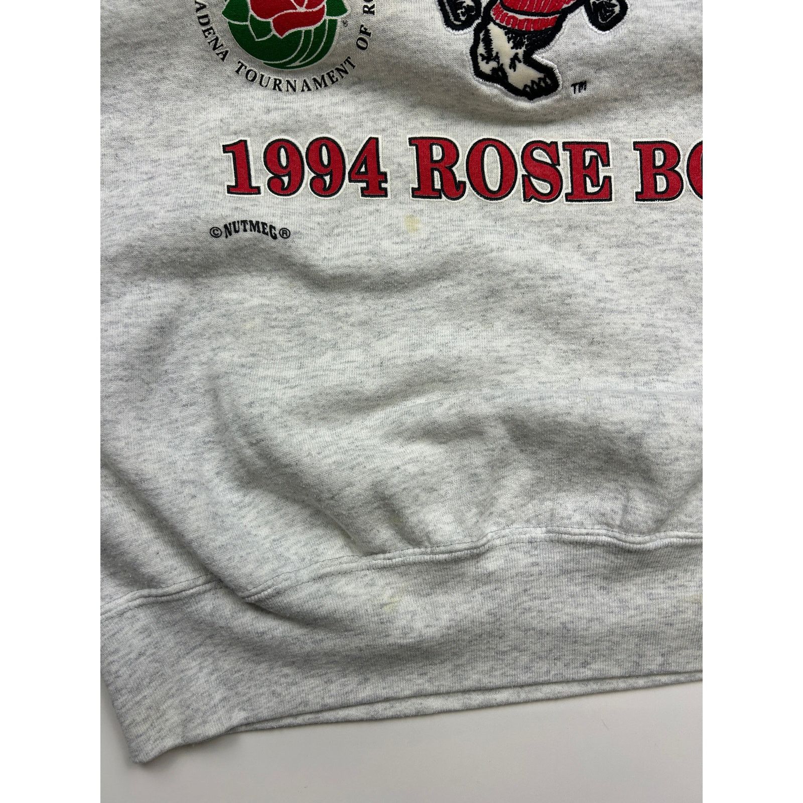 NCAA Vintage 1994 Wisconsin Badgers Sweatshirt Size XL 90s Size US XL / EU 56 / 4 - 7 Thumbnail