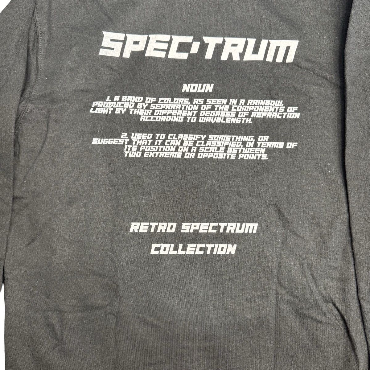 RETROVERT RETROVERT Spectrum Black Hoodie Size M BNWT Streetwear Heat Size US M / EU 48-50 / 2 - 8 Thumbnail