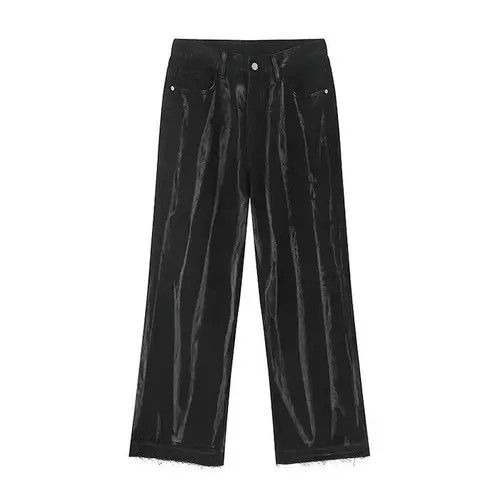 Japanese Brand × Jean Black Tie dyed jeans Size US 33 - 4 Thumbnail