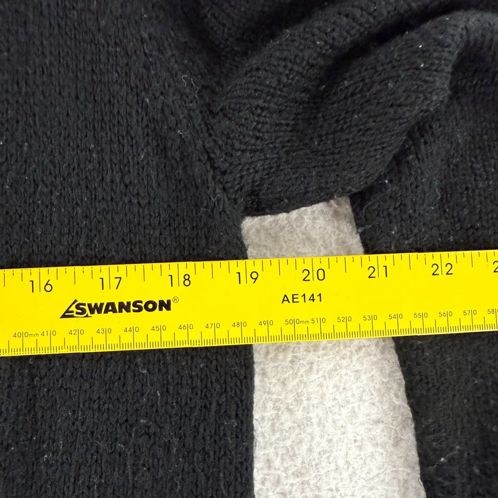 Vintage Wooden Ships Cardigan Sweater Women Small Black Long Sleeve Knit Wool Mohair Size S / US 4 / IT 40 - 5 Thumbnail
