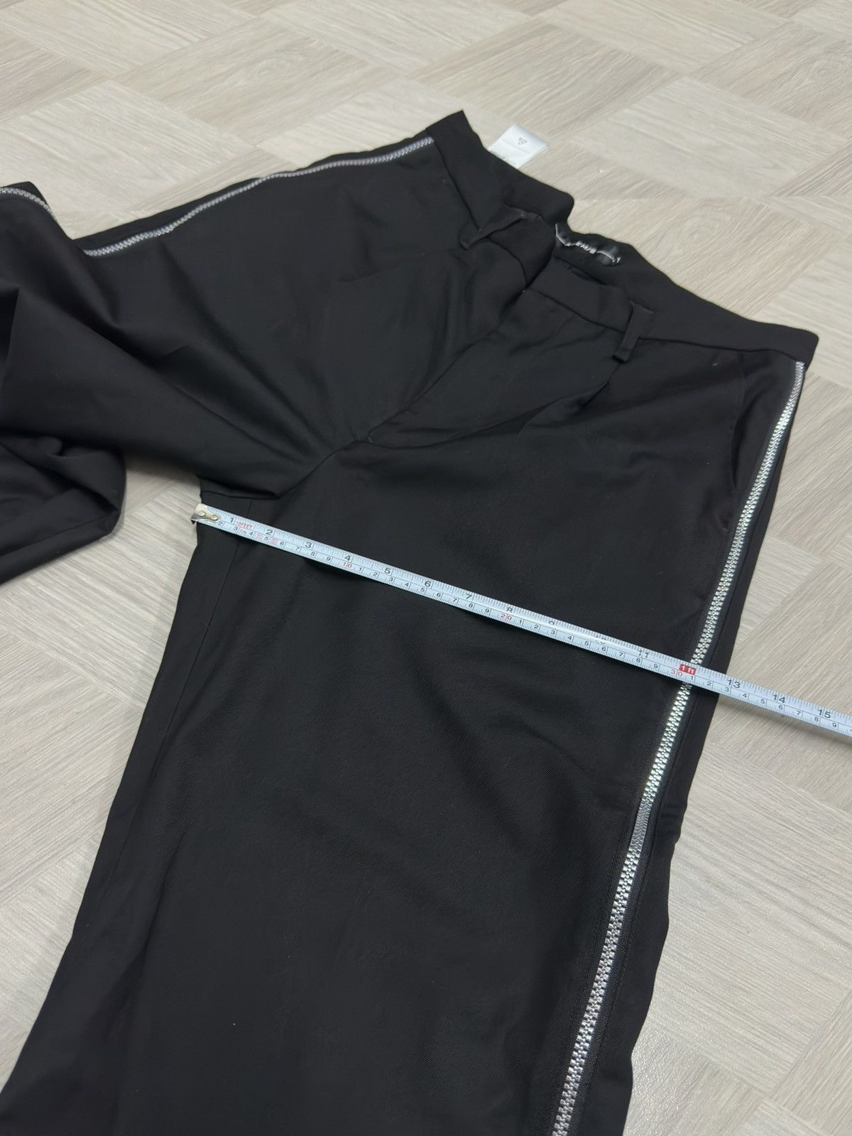 Japanese Brand AW2020 A’Gems / 9 Side Zipper Wide Slack Pant Size US 30 / EU 46 - 14 Thumbnail