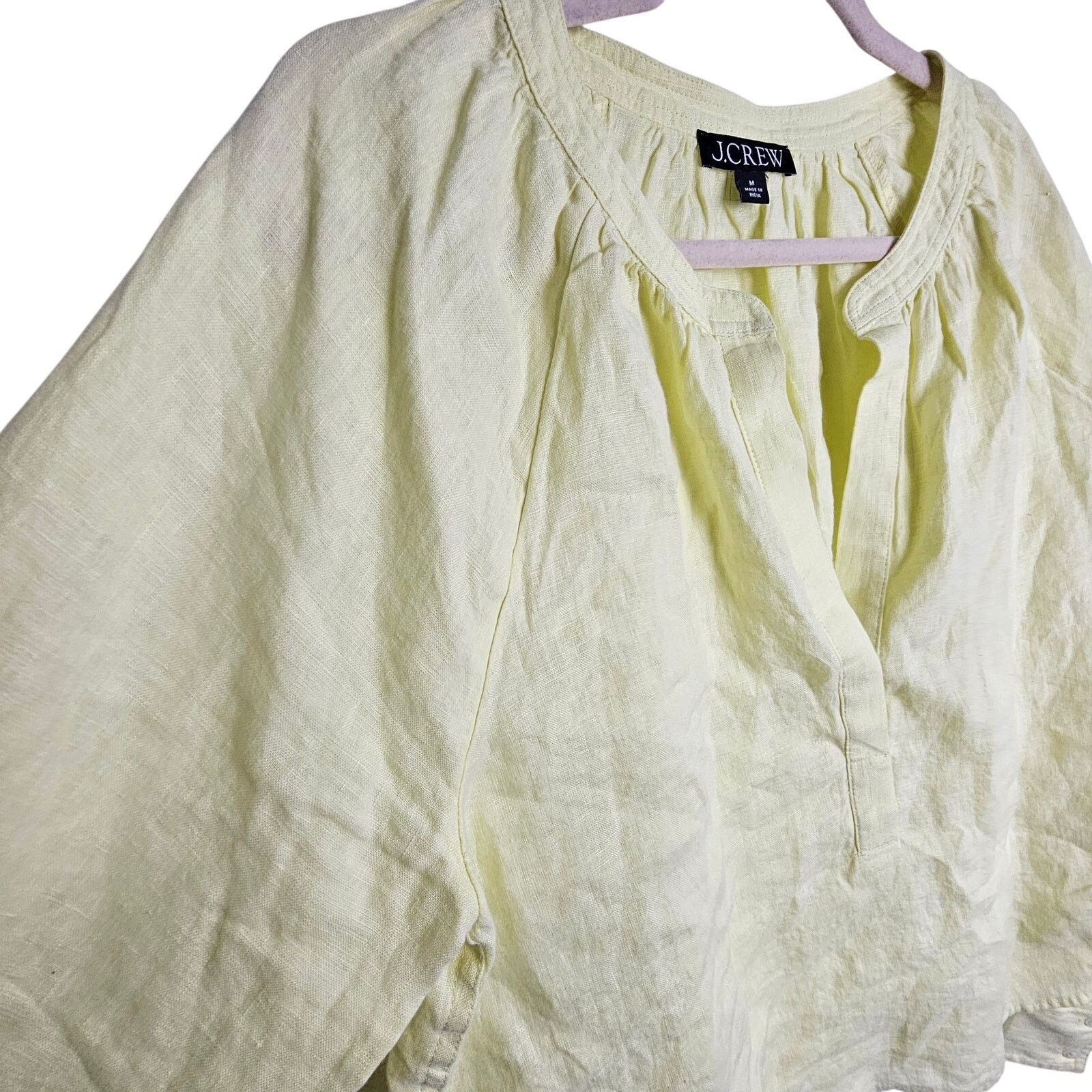J.Crew J. Crew Cabana Linen Tunic Top Size M Coastal Grandma Resort Size M / US 6-8 / IT 42-44 - 5 Thumbnail