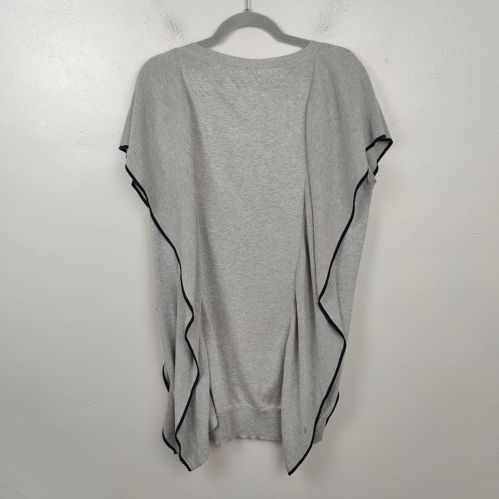 Tsumori Chisato Tsumori Chisato Sweater Womens Medium Gray Ruffled Size M / US 6-8 / IT 42-44 - 6 Thumbnail