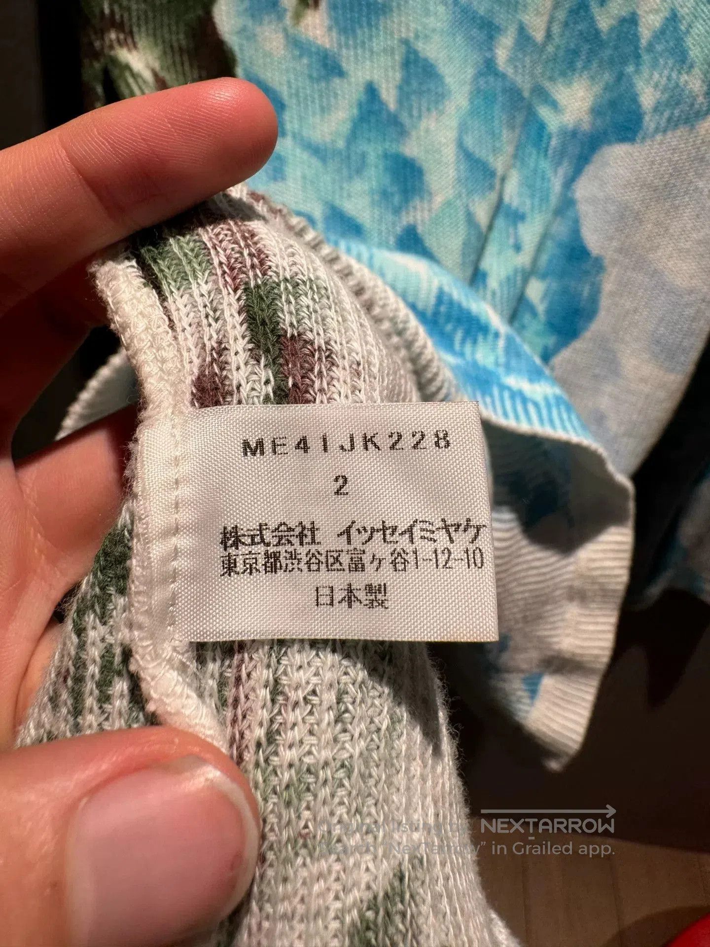 Issey Miyake issey miyake long sleeve mountain water painting. Size US M / EU 48-50 / 2 - 4 Thumbnail