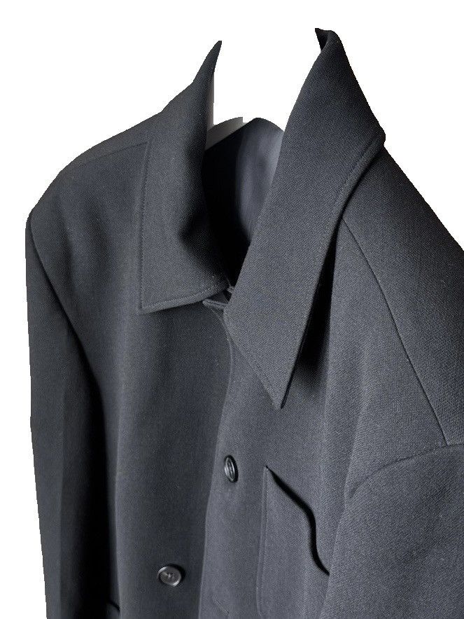 RECTO RECTO Virgin Wool Black Jacket XL Size US XL / EU 56 / 4 - 10 Thumbnail