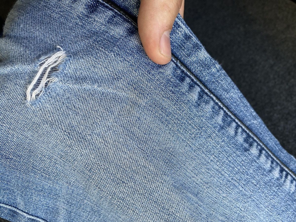 Versace 🔥Versace Luxury mens distressed jeans straight 32 designer Size US 32 / EU 48 - 14 Thumbnail