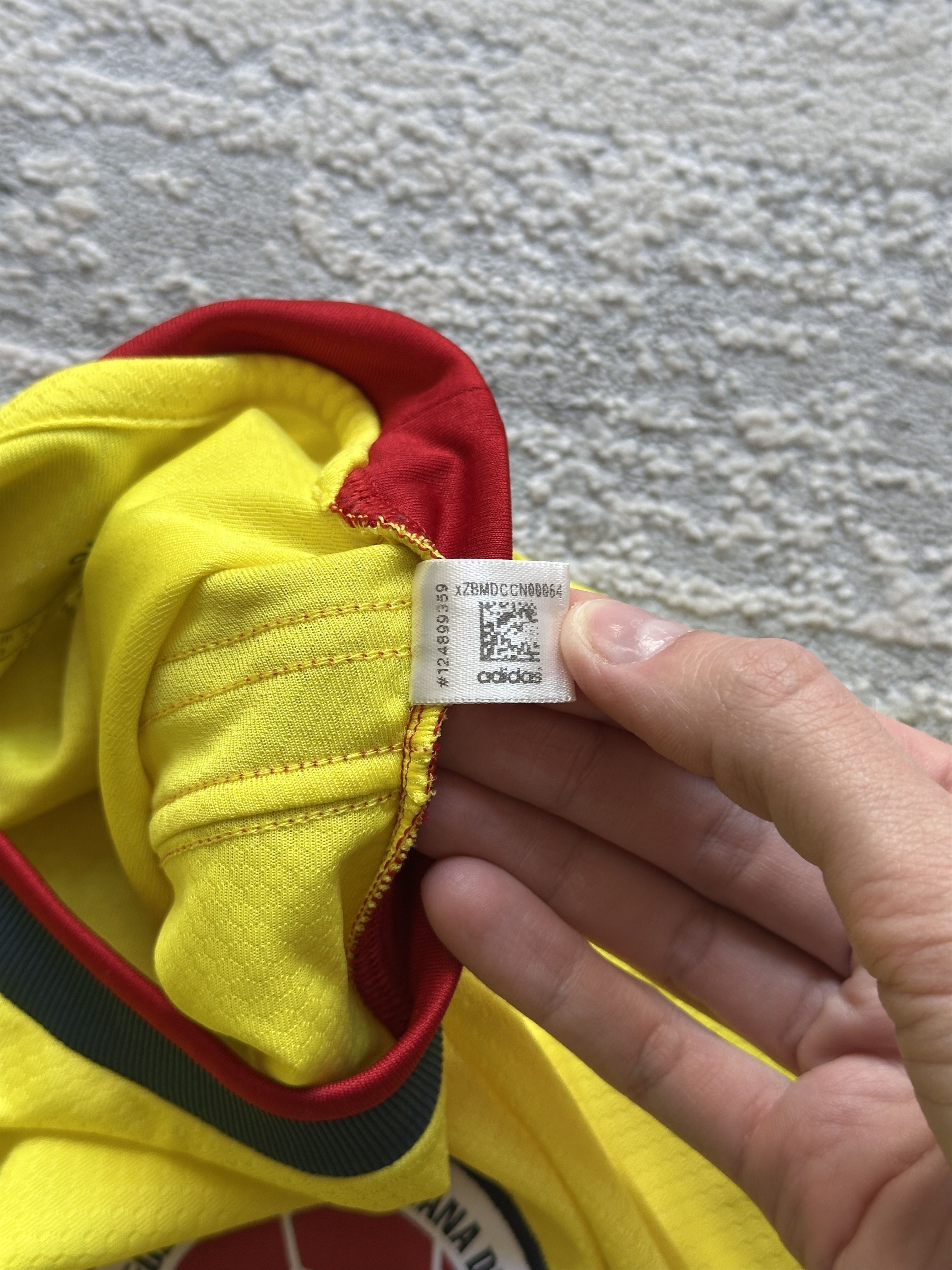 Adidas Adidas Colombia Jersey Size US S / EU 44-46 / 1 - 14 Thumbnail
