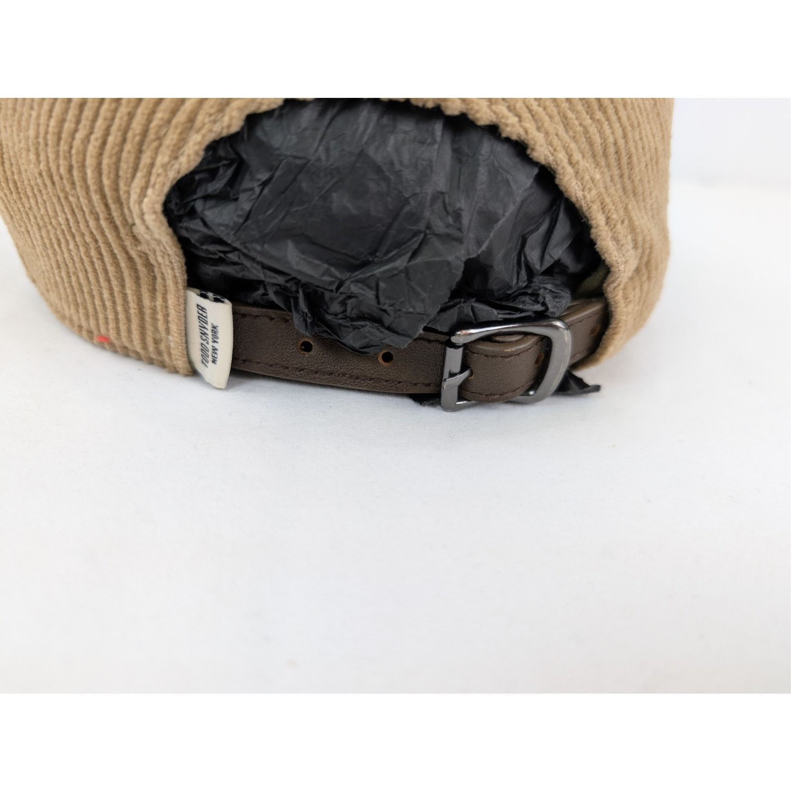 Todd Snyder o1rshd1 CC20 Size: OS / Corduroy baseball cap / hat in Brown Size ONE SIZE - 6 Thumbnail