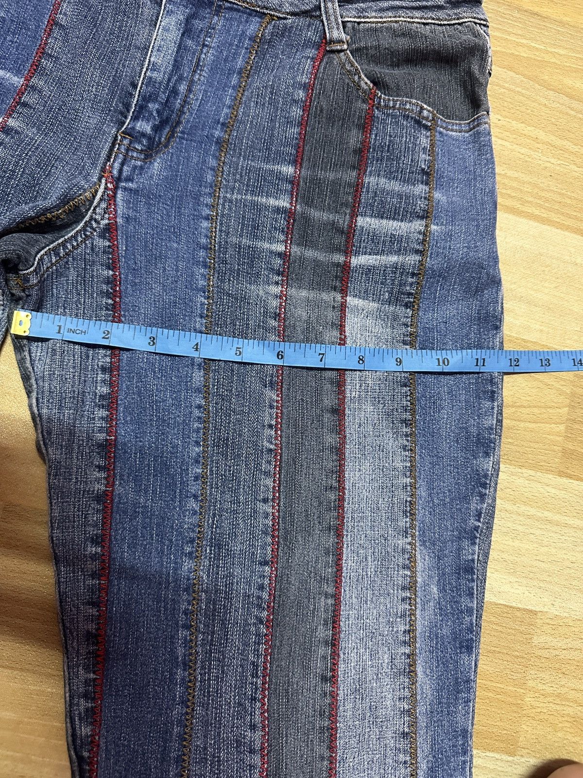 Hysteric Glamour × Japanese Brand Faded 🔥Rare Design Japanese Brand Denim Size US 32 / EU 48 - 12 Thumbnail