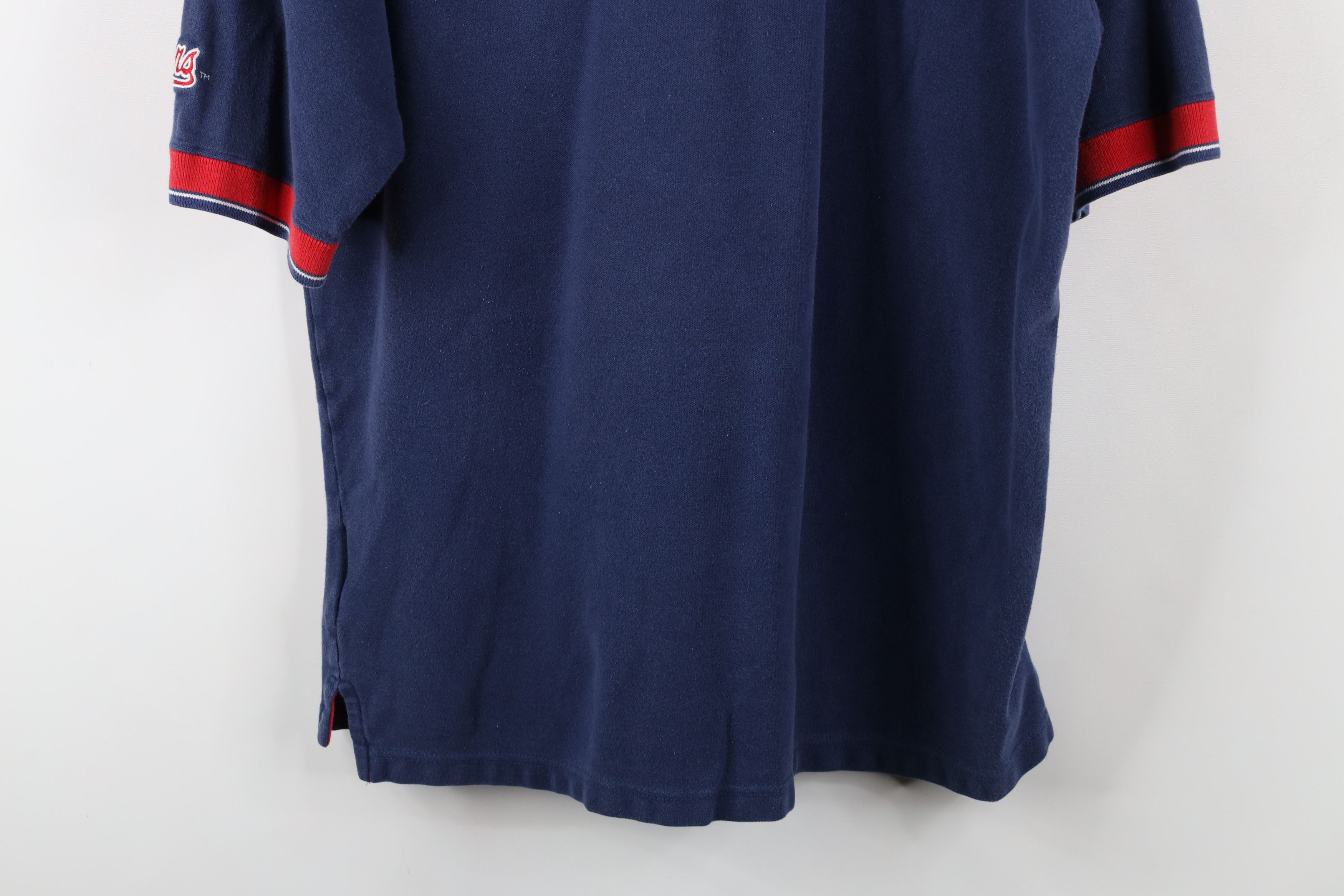 Vintage Vintage 90s Wahoo Cleveland Indians Baseball Polo Shirt Size US L / EU 52-54 / 3 - 13 Thumbnail