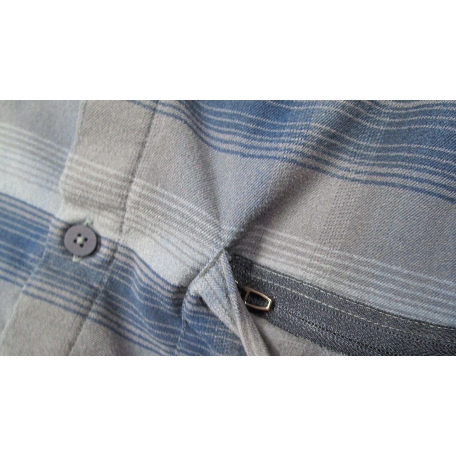 Lululemon Lululemon Shirt Mens Large Blue Peak Flannel Button Up Long Sleeve Workwear Hike Size US L / EU 52-54 / 3 - 4 Thumbnail