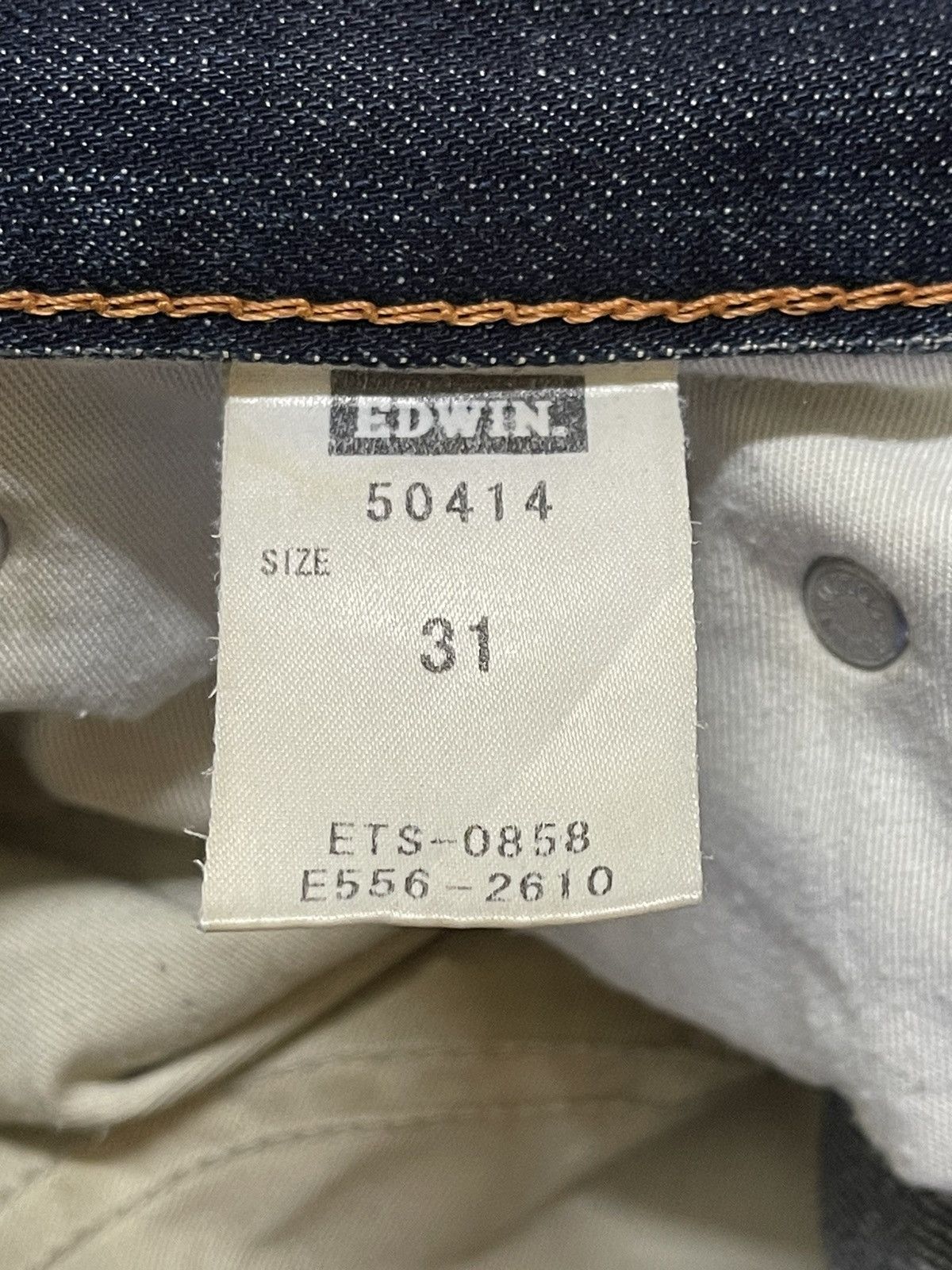 Edwin Vintage Edwin 504 Mud Wash Style Baggy Jeans Size US 32 / EU 48 - 9 Thumbnail