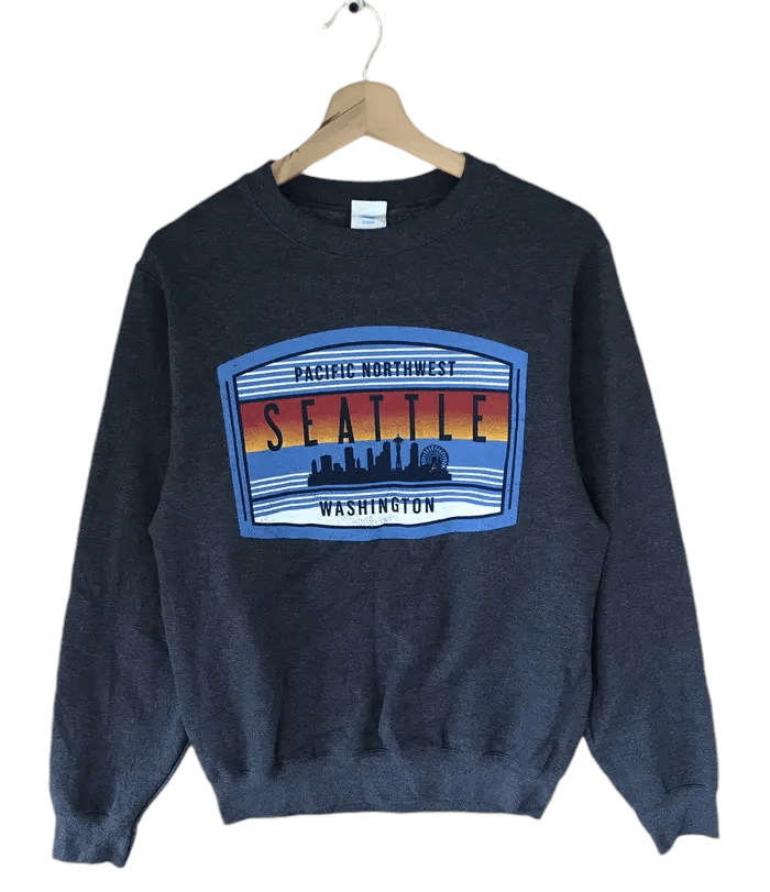Vintage Vintage Seattle Sweatshirts Size US S / EU 44-46 / 1 - 1 Thumbnail