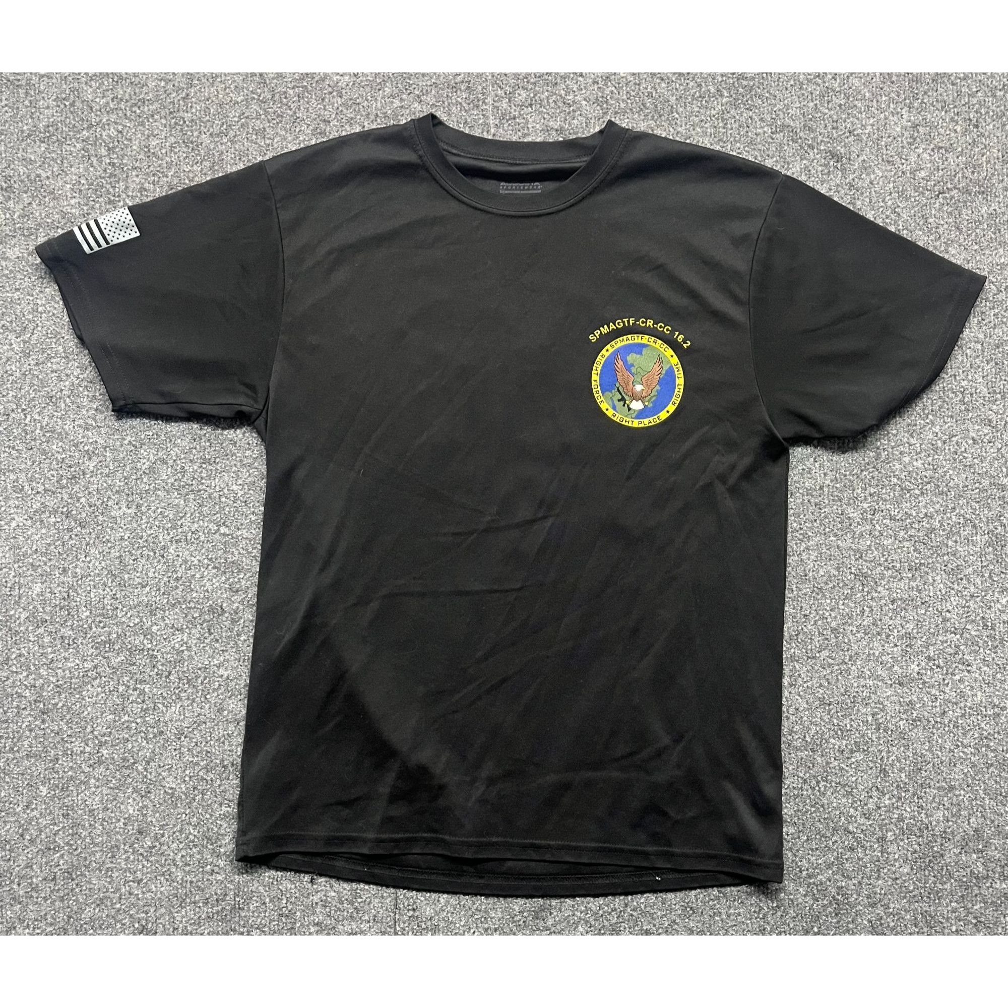 Other air force shirt size M medium military black crew neck SPMAG Size US M / EU 48-50 / 2 - 3 Thumbnail