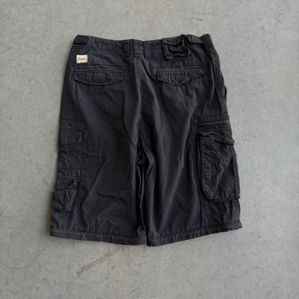 Southpole Y2K Gorpcore Abercrombie Plugg Style Cargo Shorts Pants 33" Size US 38 / EU 54 - 9 Thumbnail