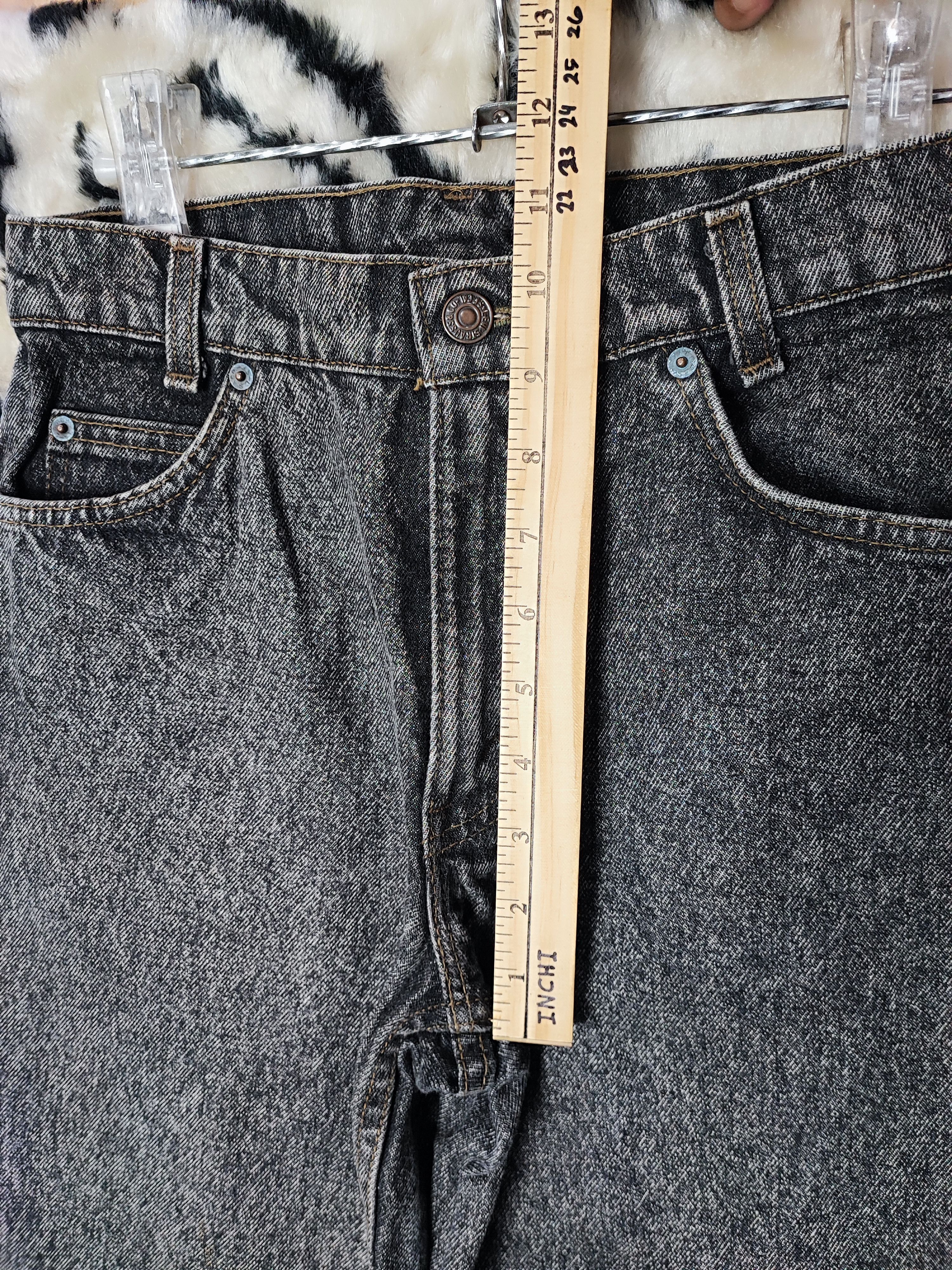 Levi's Vintage 90 Black Levis 512 Slim Tapered Jeans Size US 27 - 9 Thumbnail