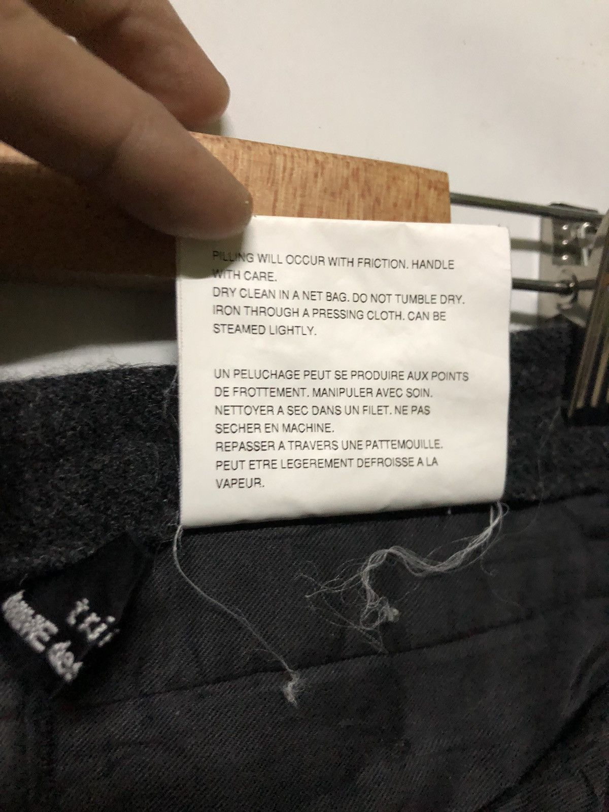 Comme des Garcons Comme Des Garcons Tricot Wool Pants Size 30" / US 8 / IT 44 - 13 Thumbnail