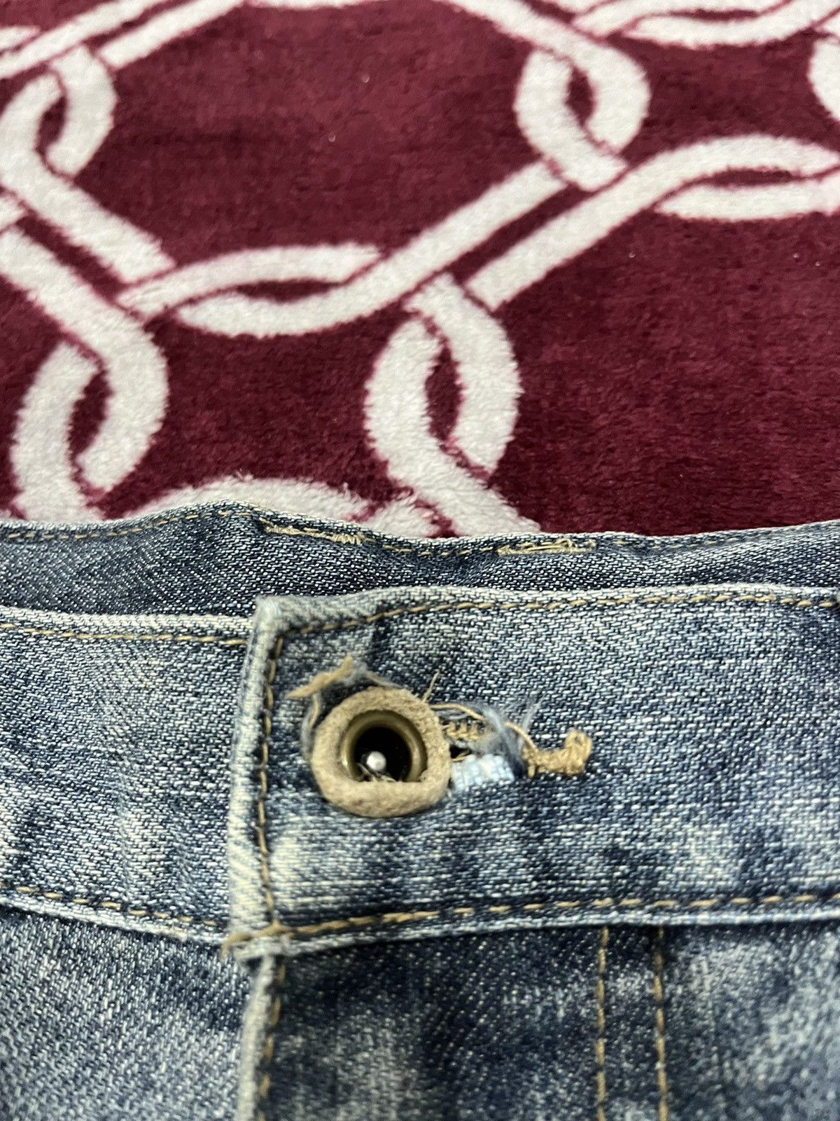 PPFM PPFM Destruct Product Eastern Rock Denim Size US 30 / EU 46 - 9 Thumbnail