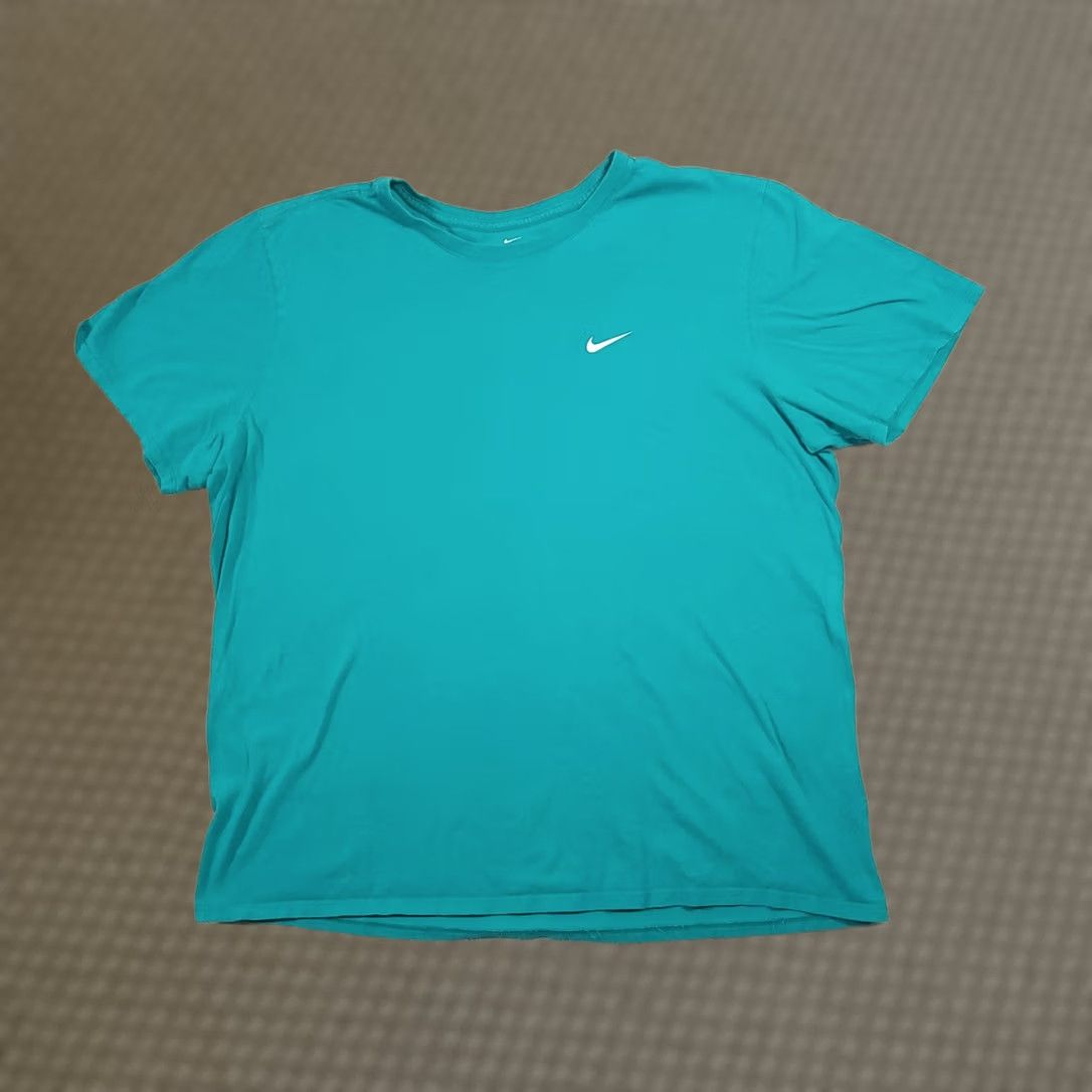Nike Nike Shirt Mens XL Teal Swoosh Graphic The Nike Tee Athletic Crewneck Sports Shirt Mens XL Teal Swoosh Graphic The Nike Tee Athletic Crewneck Sports Size US XL / EU 56 / 4 - 1 Thumbnail