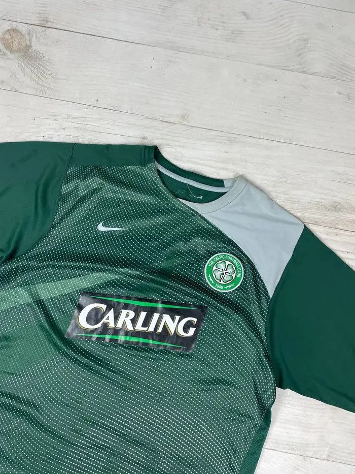 Nike Nike Celtic 2008 2009 Training Shirt Soccer Jersey Size US L / EU 52-54 / 3 - 2 Thumbnail