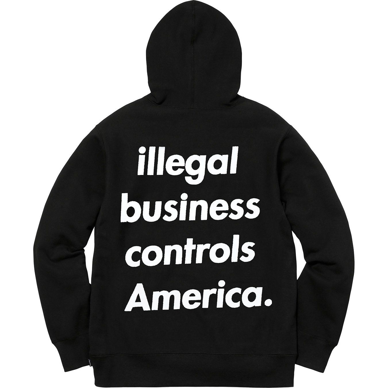 Supreme Supreme Illegal Business Hooded Sweatshirt Size US XL / EU 56 / 4 - 1 Thumbnail