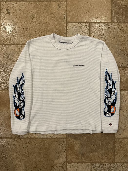 Chrome Hearts Chrome Hearts Matty Boy White Thermal Sinister Long 