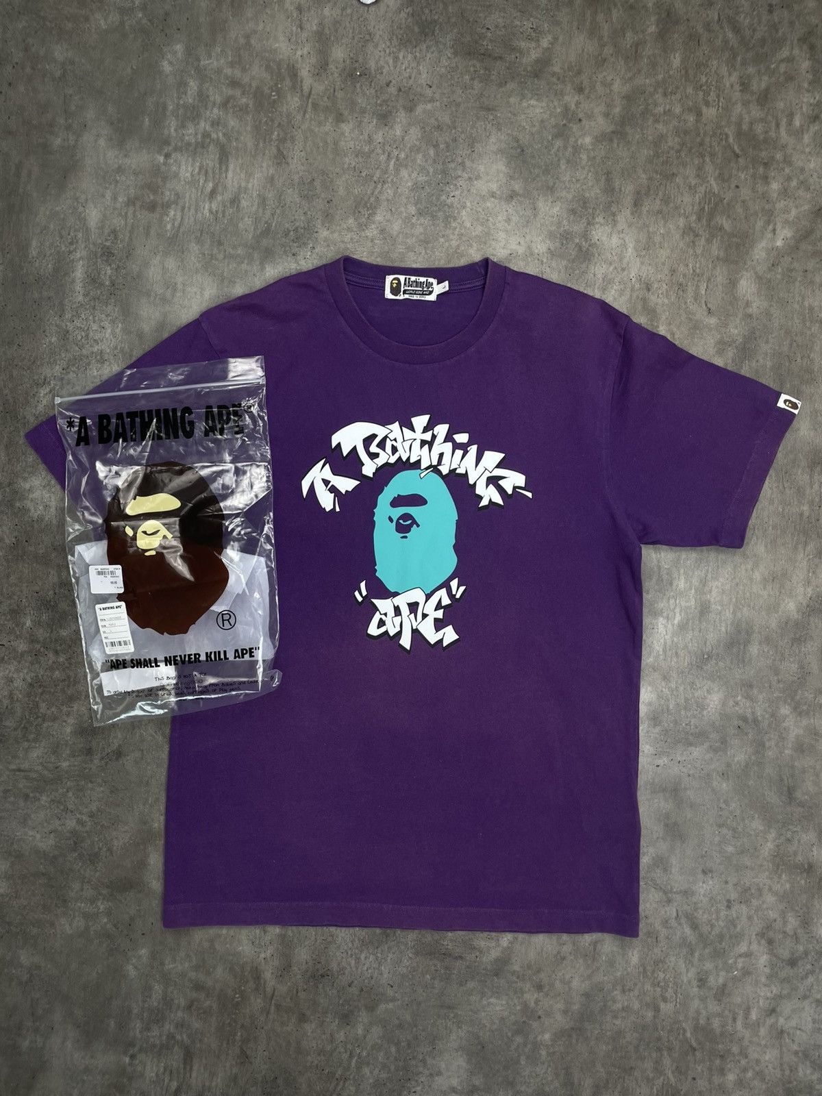 Bape A Bathing Aape Bape tees Size US L / EU 52-54 / 3 - 1 Thumbnail