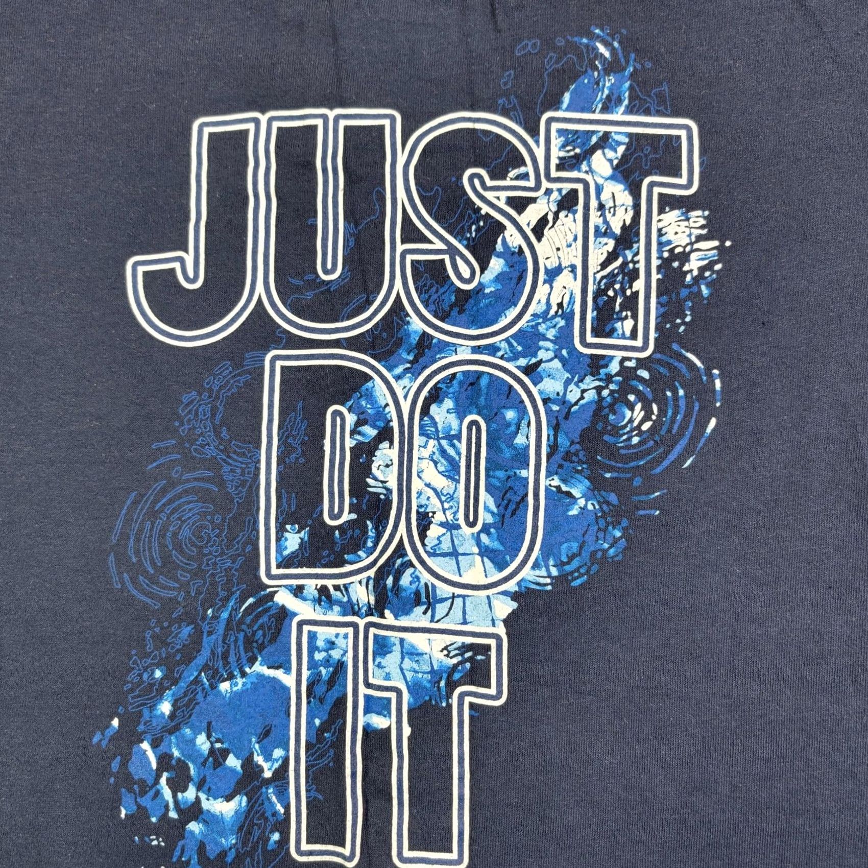 Nike Nike Shirt Mens XL Blue Just Do It Graphic Tee Crewneck Short Sleeve Size US XL / EU 56 / 4 - 5 Thumbnail