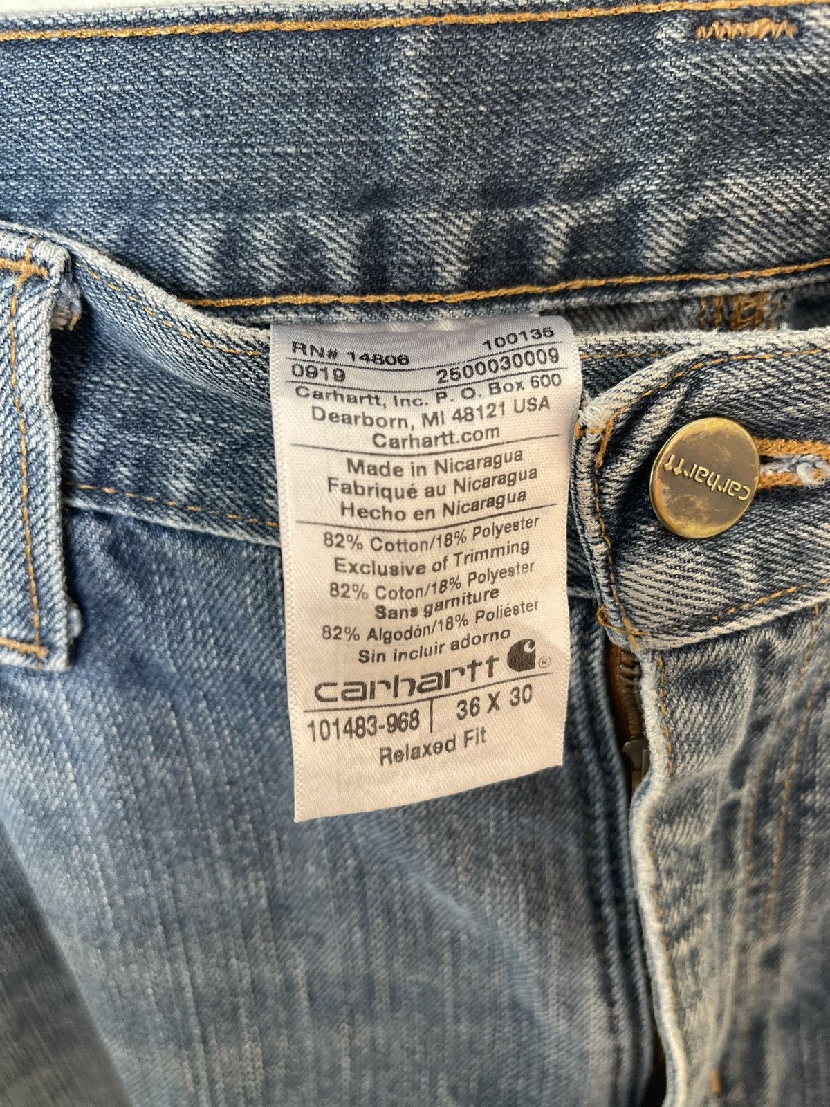 Y2K Carhartt Relaxed Fit Jeans