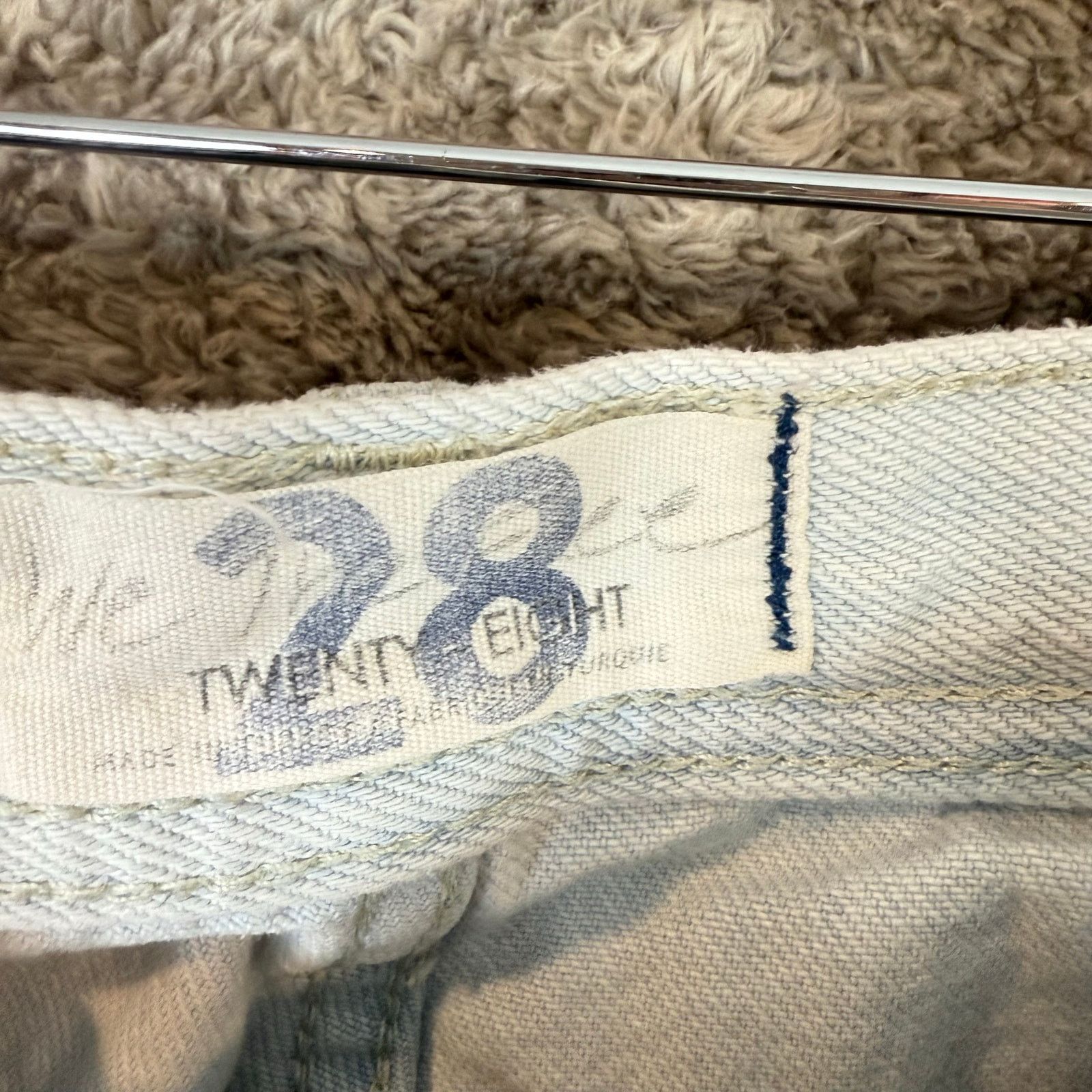 Free People Free People Maggie Mid Rise Jeans Light Wash 28 Size 28" / US 6 / IT 42 - 6 Thumbnail