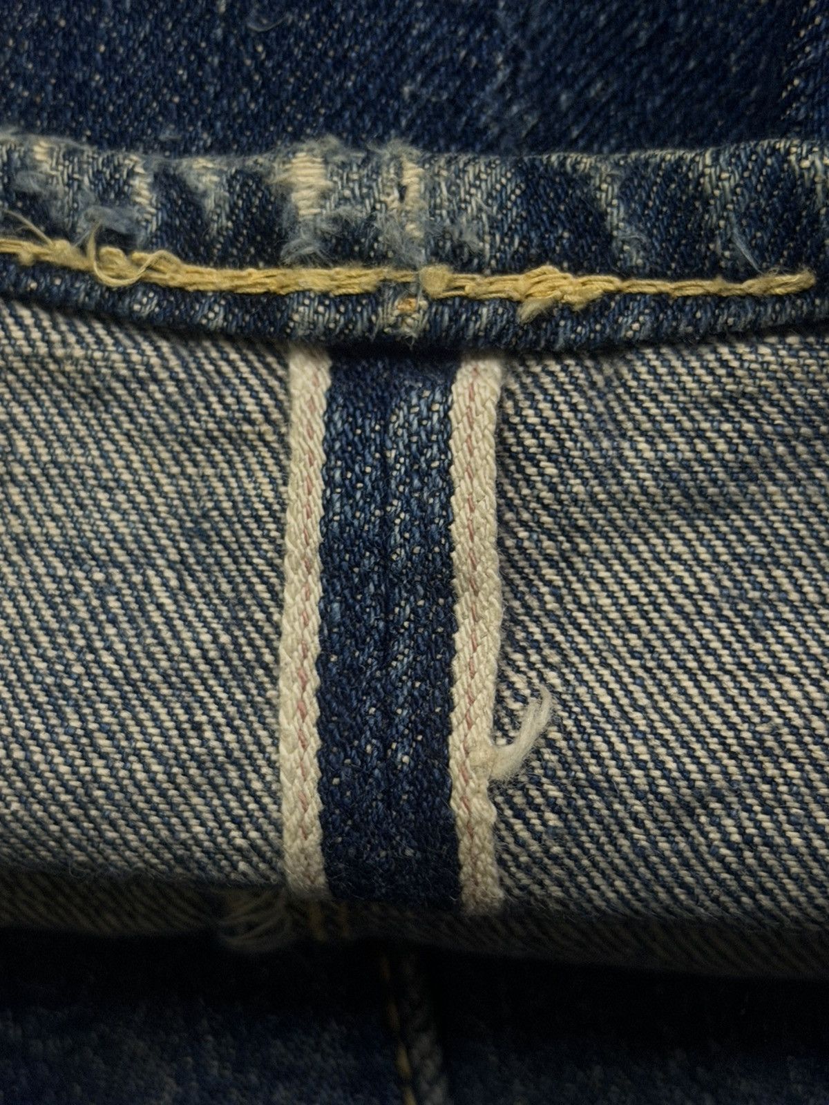 The Real McCoy's Vintage 00s Joe McCoys & Co Lot 901 Selvedge Denim Japan W31 Size US 31 - 9 Thumbnail