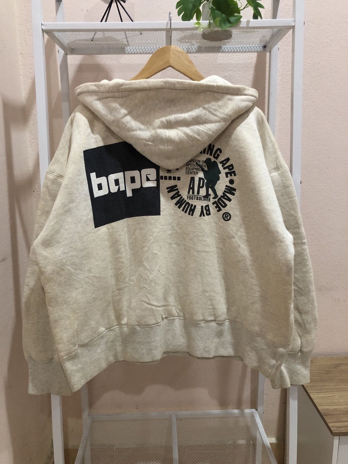Bape A Bathing Ape 90s Archive Double Face Hoodie Pullover Size US M / EU 48-50 / 2 - 2 Thumbnail
