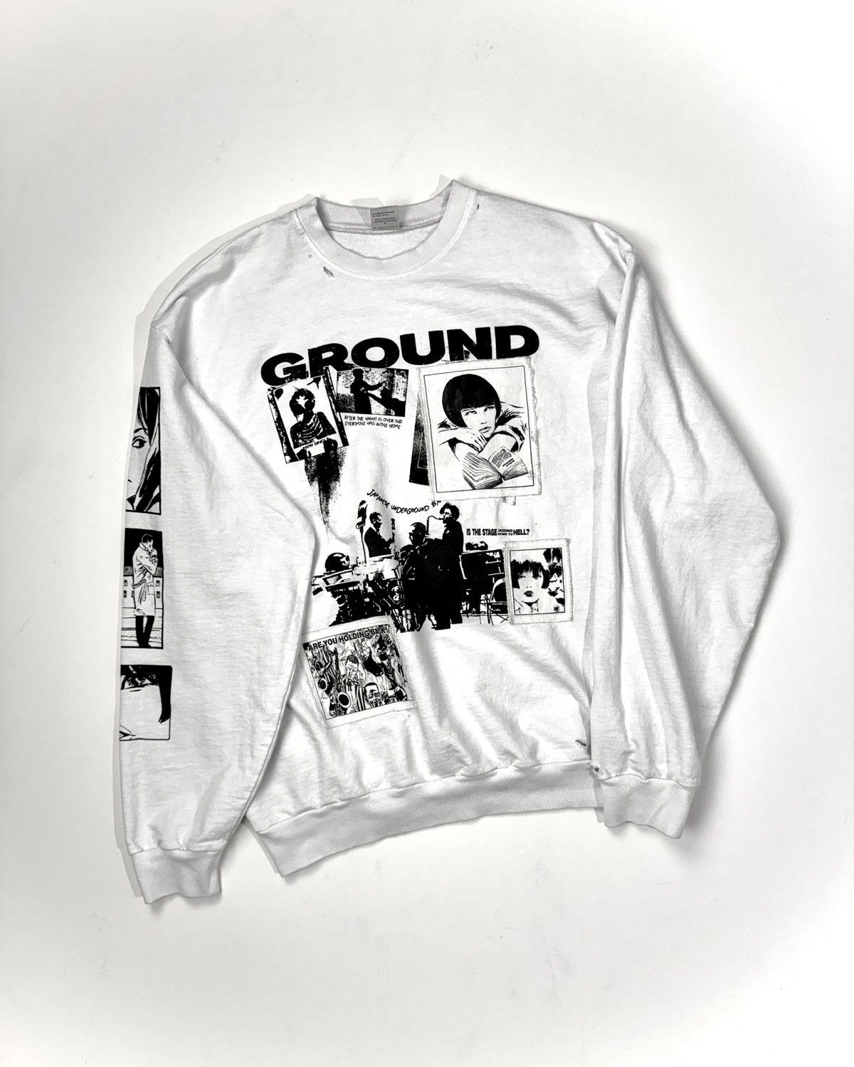 basketcase gallery Untilled Ground “TOMI” Crewneck Size US L / EU 52-54 / 3 - 3 Thumbnail