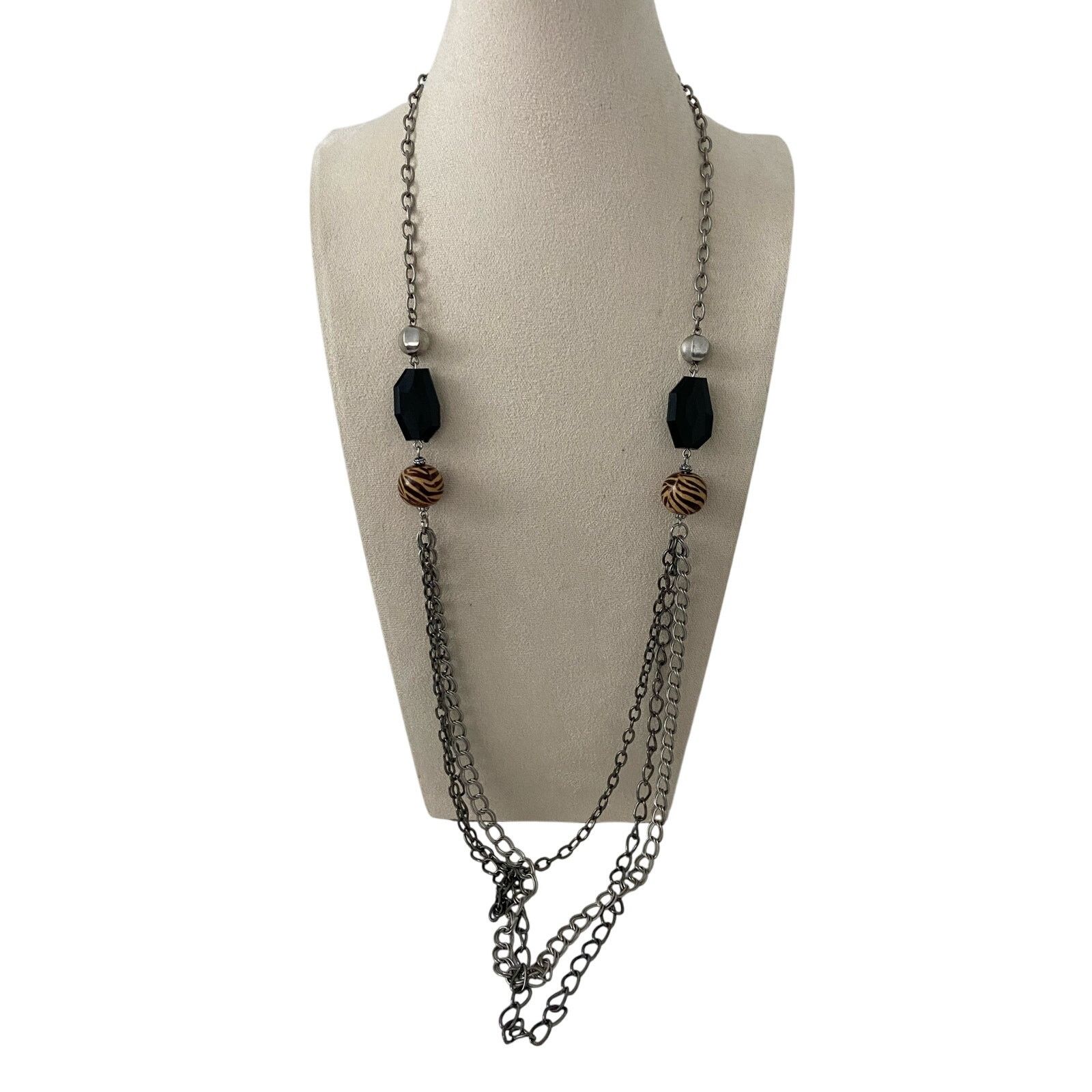 Other Long layered chain necklace Size ONE SIZE - 1 Thumbnail