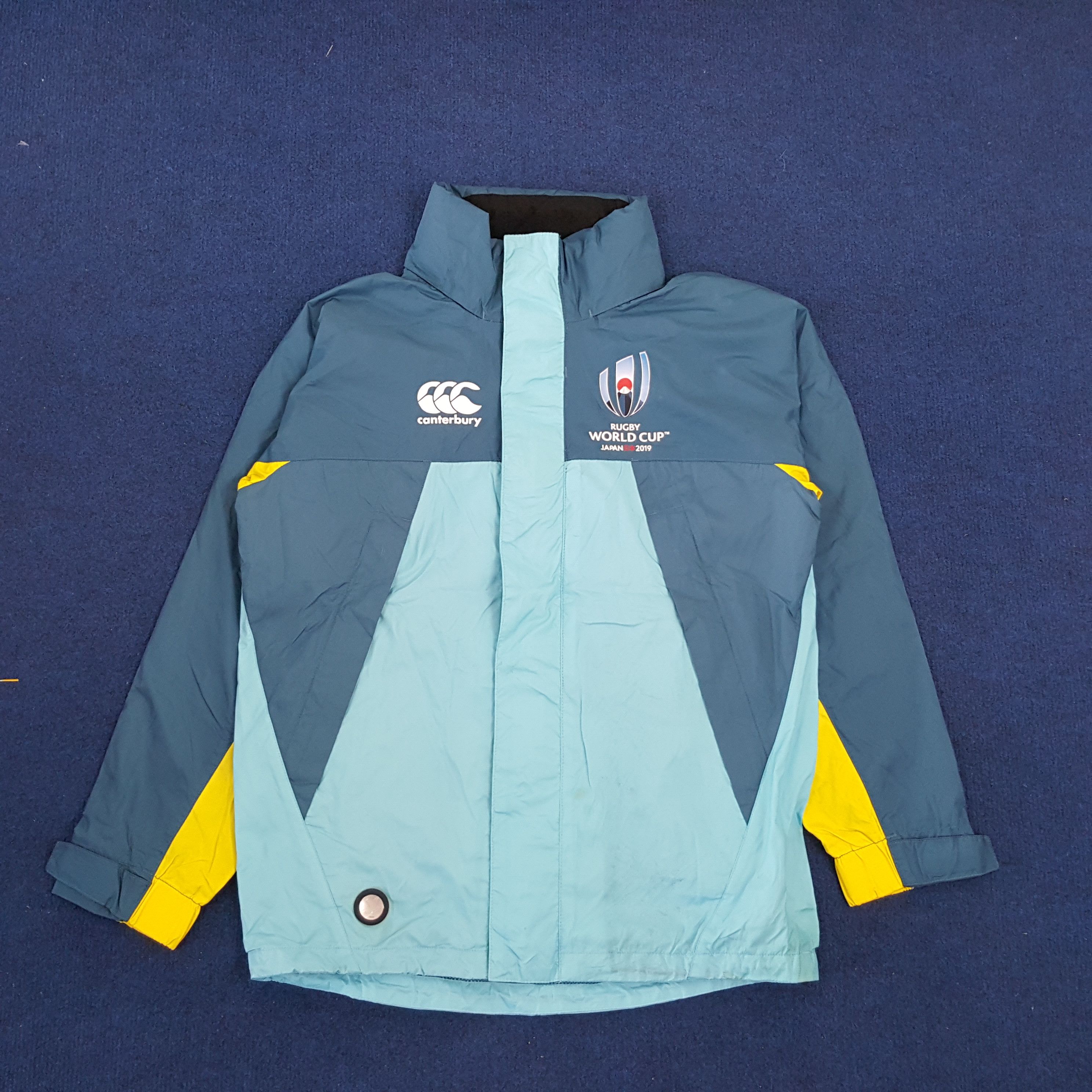 Canterbury of New Zealand Vintage Canterbury Rugby World Cup Windbreaker Jacket Size US M / EU 48-50 / 2 - 3 Thumbnail