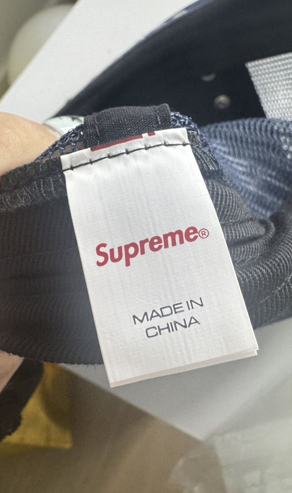 B.B. Simon × Supreme Supreme B.B Simon Studded Mesh Back 5-Panel Size ONE SIZE - 6 Thumbnail
