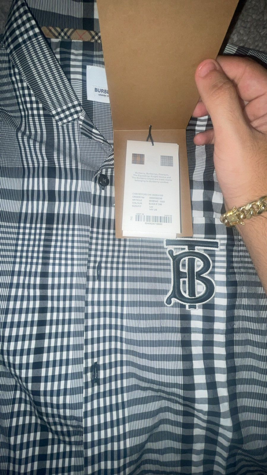 Burberry burberry monogram button down Size US XXS / EU 40 - 3 Thumbnail