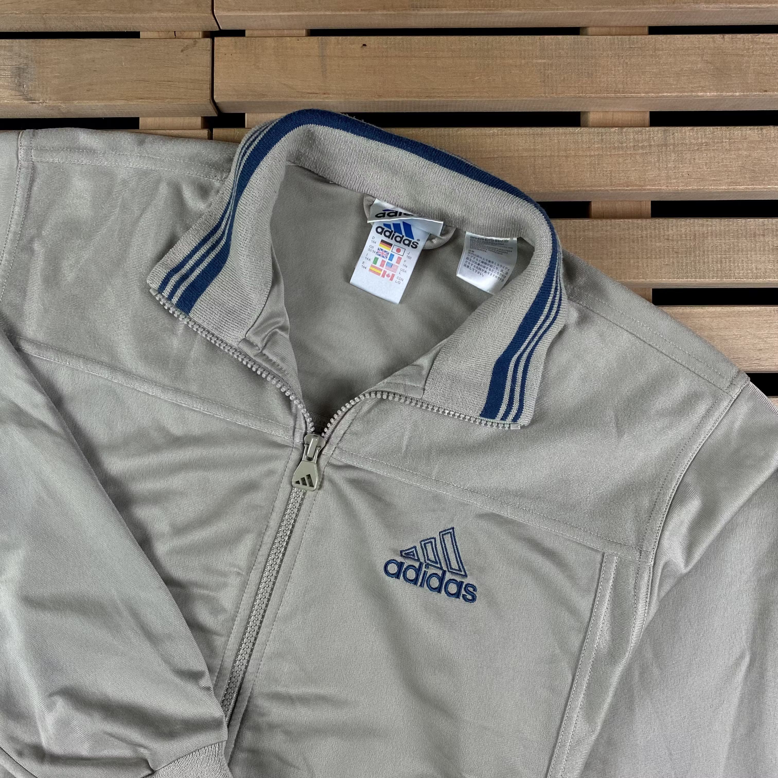 Adidas × Vintage Mens Track Jacket Adidas Vintage Size L Size US L / EU 52-54 / 3 - 2 Thumbnail