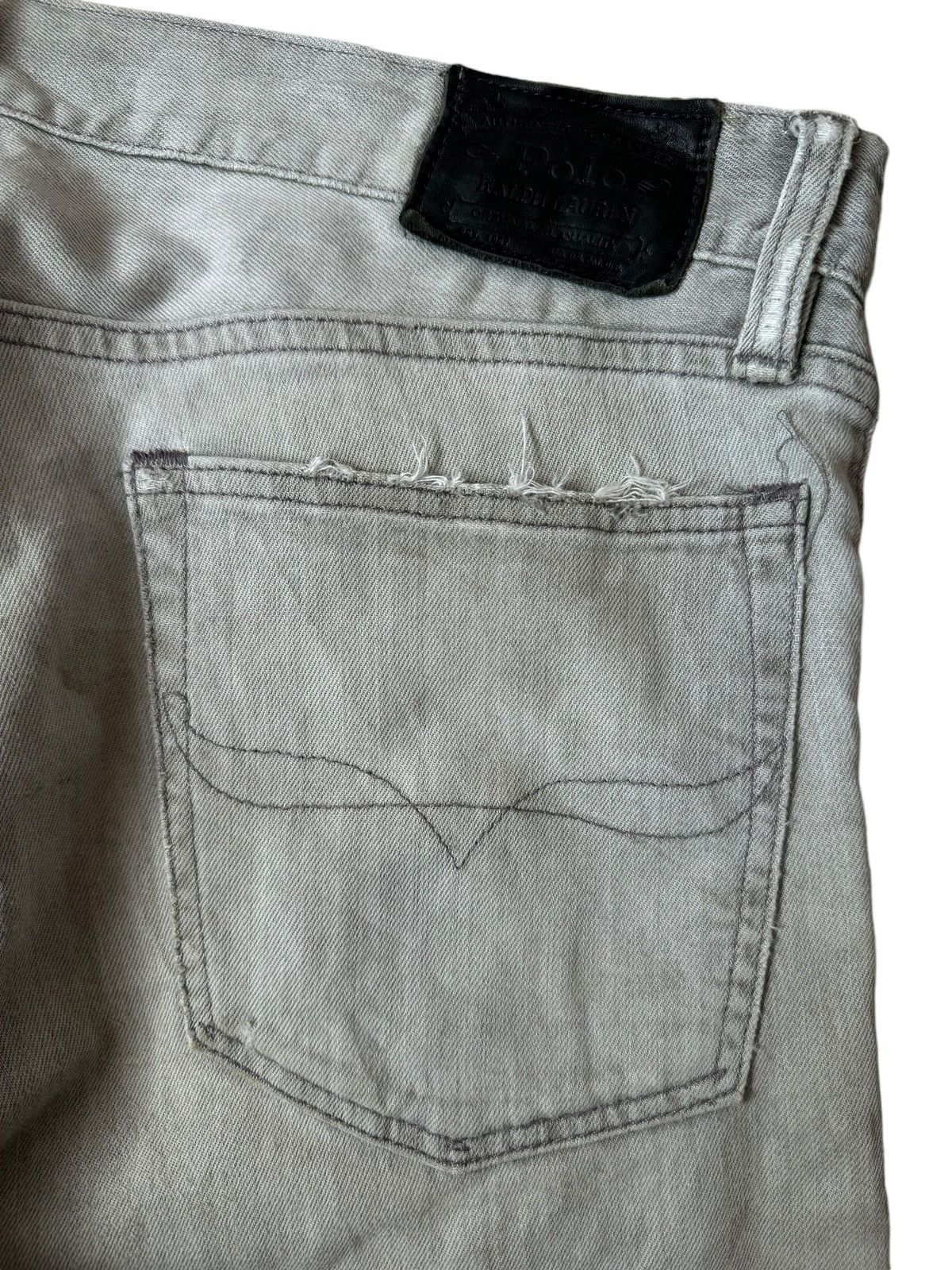 If Six Was Nine Vintage Polo Ralph Lauren Dirty Jeans Varick Slim Size US 34 / EU 50 - 8 Thumbnail