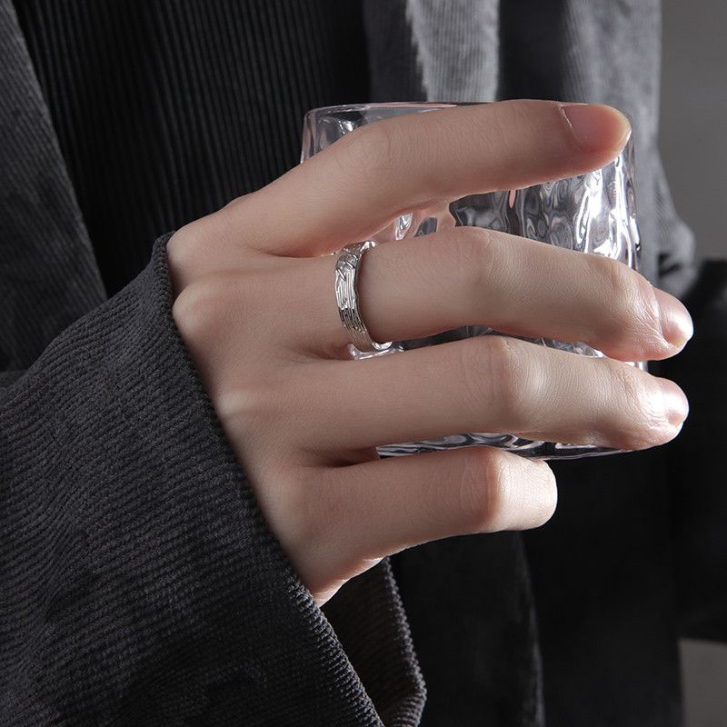 Jewelry Rare Jewelry Rings Open Size Chrome Ring (Size 7-13) Size ONE SIZE - 1 Thumbnail