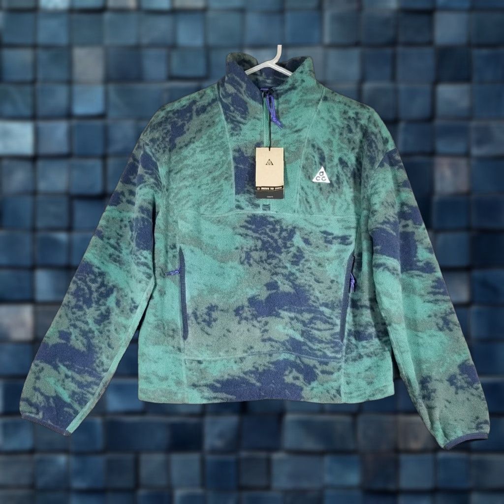 Nike Nike ACG Wolf Tree Women's 1/2-Zip Pullover Printed Jacket Small FN1934-361 Zip Jacket Nike ACG Wolf Tree 1/2-Zip Pullover Printed Small FN1934-361 Size S / US 4 / IT 40 - 1 Thumbnail