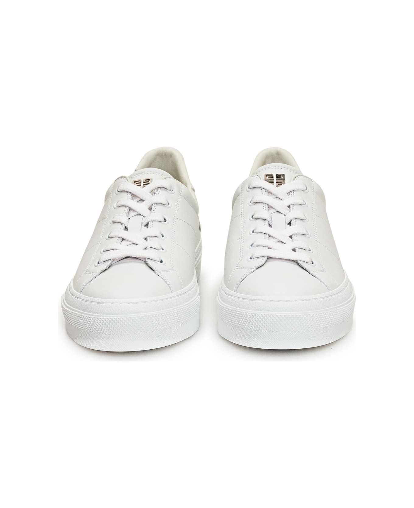Givenchy o1lv12m1025 City Sport Lace-Up Sneakers in White Size US 14 / EU 47 - 3 Thumbnail