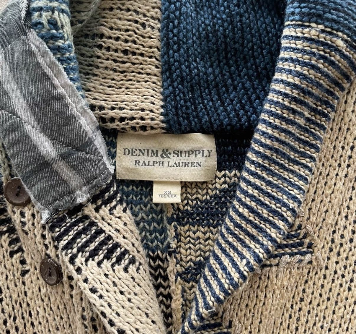 Denim & Supply Ralph Lauren Denim Supply Ralph Lauren Southwestern Patch Sweater K22 Size US XS / EU 42 / 0 - 4 Thumbnail