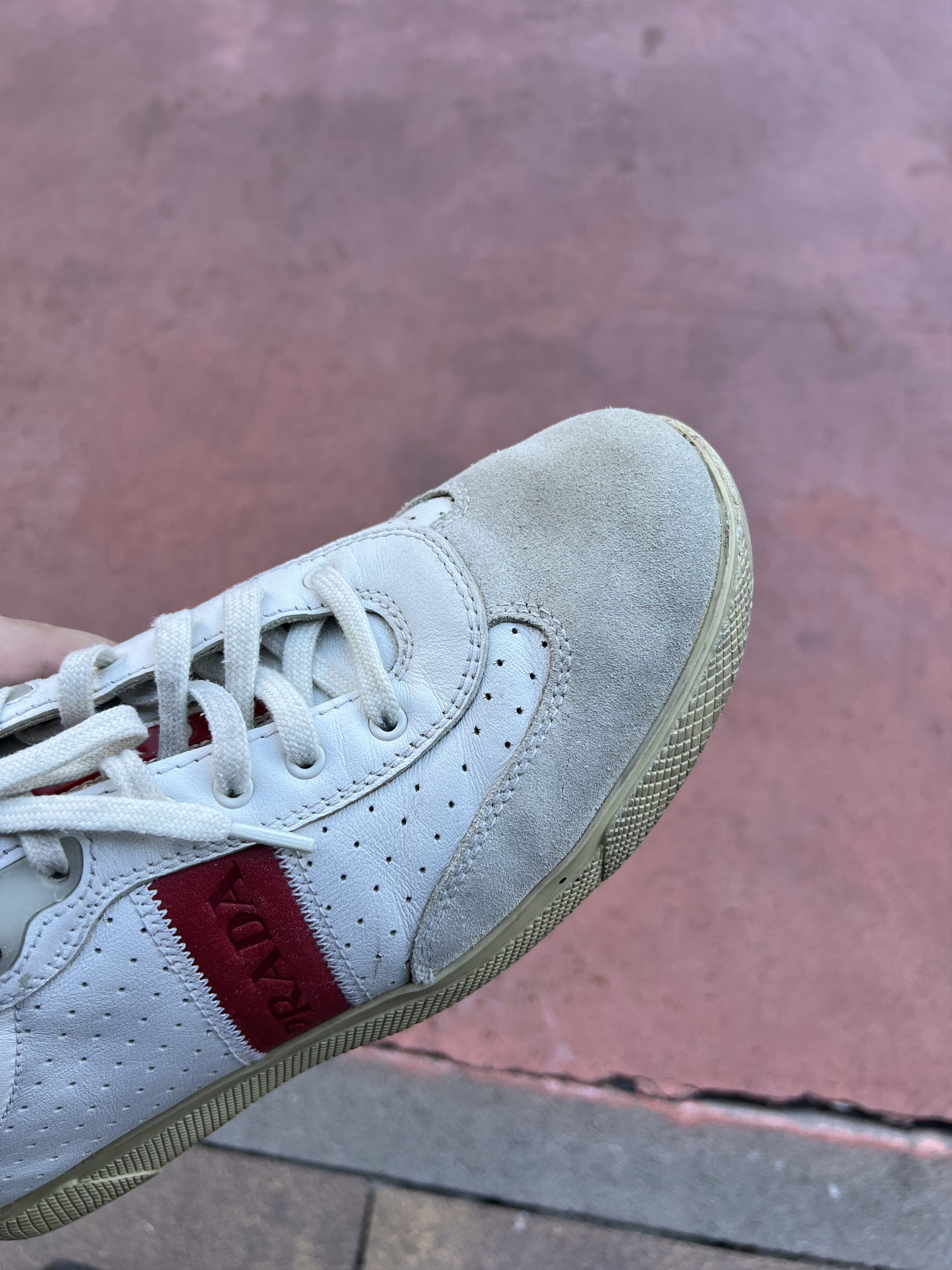 Prada Prada Vintage Y2K Low Sneakers 3E 3648 Size 39 Size US 9 / IT 39 - 2 Thumbnail
