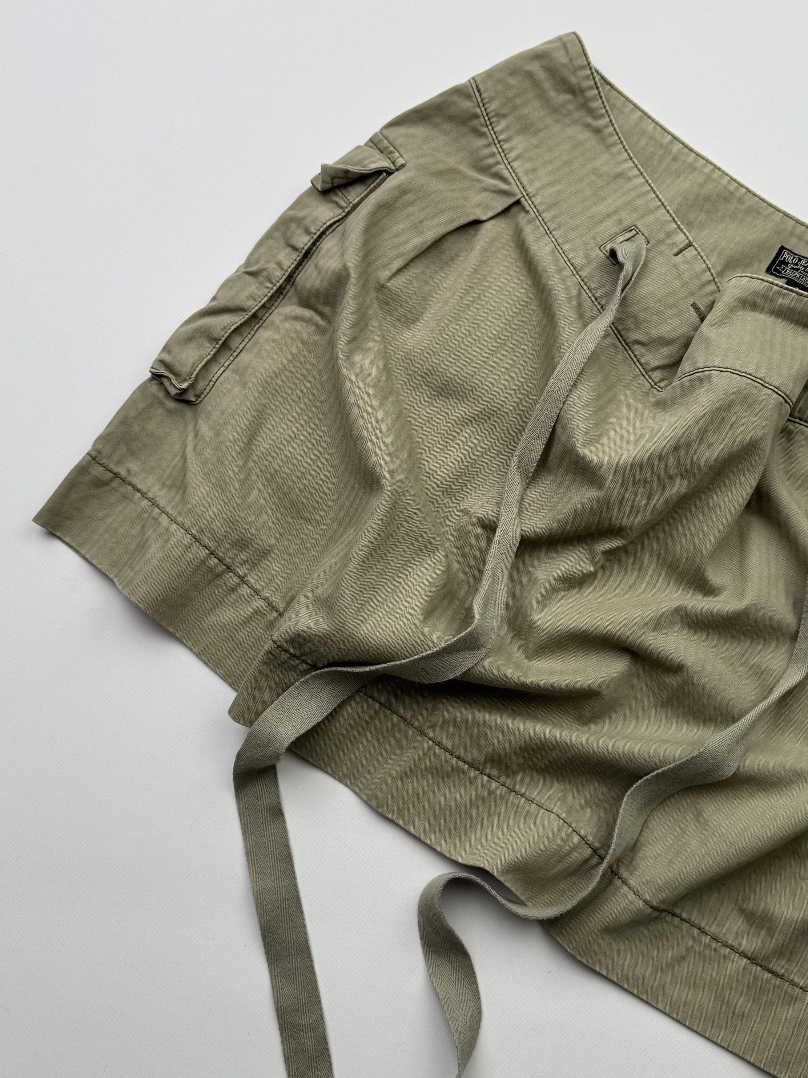 Polo Ralph Lauren Polo Jeans Company Vintage Cargo Mini Skirt (145) Size 29" - 2 Thumbnail
