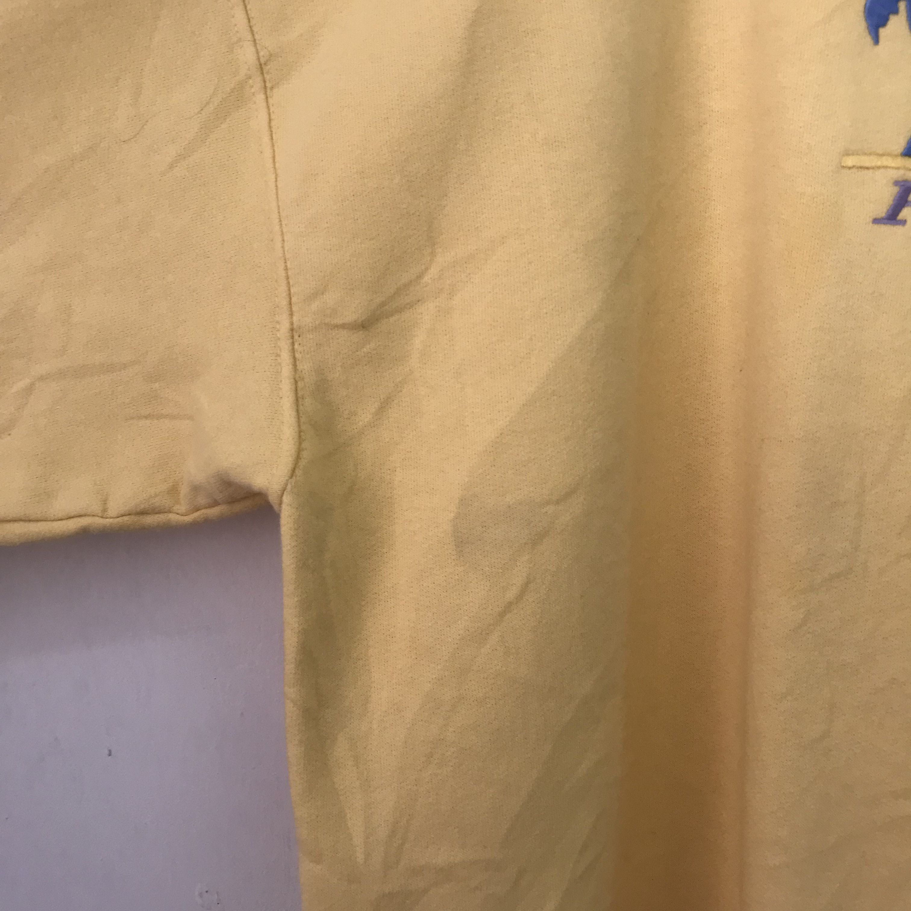 Vintage Vintage 90s Florida Yellow Sweatshirt Xlarge - 290 Size US XL / EU 56 / 4 - 6 Thumbnail