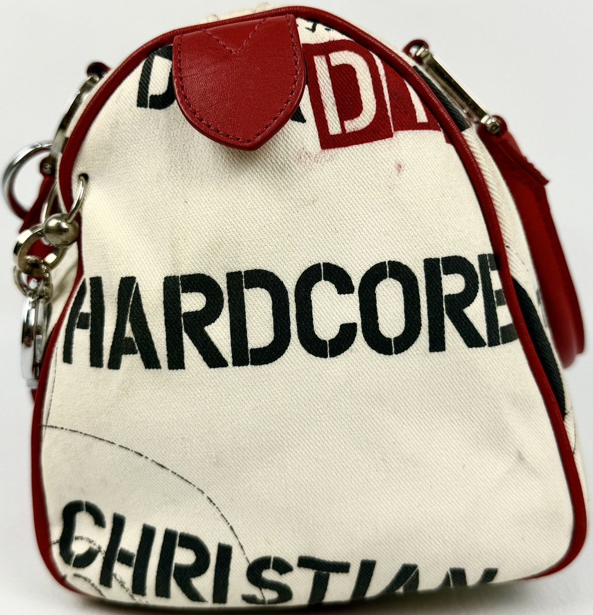 Dior × John Galliano Dior - John Galliano - SS2004 - Hardcore Pierced Boston Bag Size ONE SIZE - 14 Thumbnail