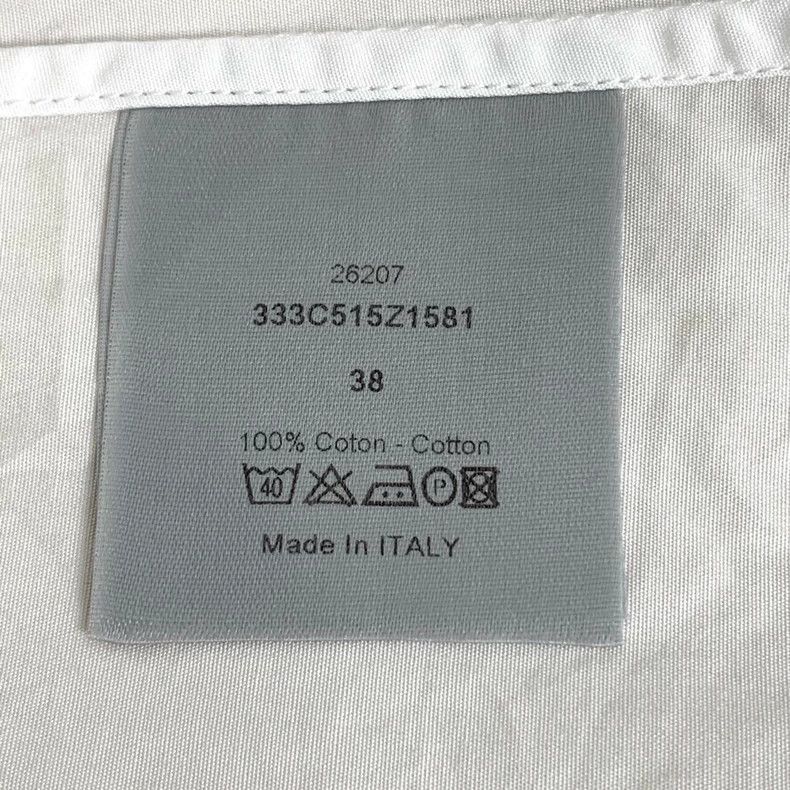 Dior Dior Size 38 Pointed collar design white lapel long-sleeved Size US XXS / EU 40 - 7 Thumbnail