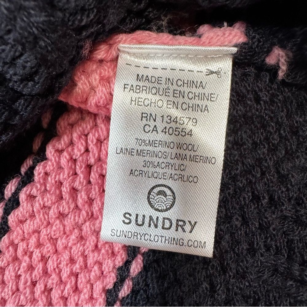 Sundry New Sundry Wool Striped Sweater Size 1 US S Size S / US 4 / IT 40 - 8 Thumbnail
